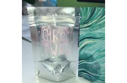 China VMPET Holographic Stand Up Pouch Biodegradable Aluminum Foil Pouches supplier