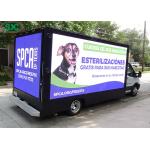 Full Color Rgb Trailer Mounted Led Screen , P6 P8 P10 Mobile Led Billboard SMD for sale