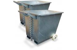 China Lightweight Tipping Bins Forklift Attachment Quick Tip Bins supplier