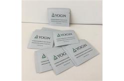 China Eco Friendly Mylar Three Side Sealed Bag With Zipper Customized Size supplier
