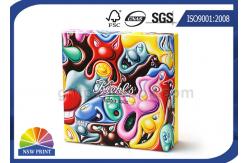 China Rectangle Chocolate Rigid Gift Box , Rigid Paper Packaging Box With Lid supplier
