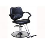 PU Handrest Hair Stylist Chair Affordable With Hydraulic Pump , 18 Inch Seat Depth for sale