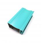6.0-7.2m Powder Coated Extrusions Aluminum Spraying Profiles