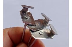 China 2mm Square Head Lacing Anchors 63mm Length With Self Locking Washers supplier