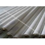 White Color Screen Printing Mesh , Silk Screen Fabric Mesh For T Shirt Printing for sale