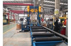China Thickness 5-12mm H Beam Automatic Welding Machine Automatic Welding Line supplier
