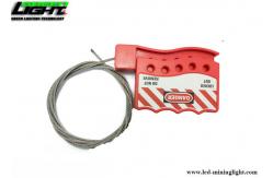 China Nylon PA SUS304 1.8M Length Adjustable Cable Lockout supplier