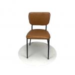 0.26m3 H780mm Leather Upholstered Dining Chair for sale