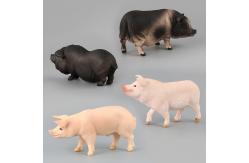China Custom Simulation Animals Model Toys Sets Pig Plastic Action Figures Educational Toys supplier