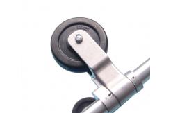 China Backrest Adjustable stretcher collapsible Supporting Feet And Wheels supplier