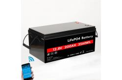 China 12.8v Solar Ion Phosphate Lithium RV Battery 200ah 300Ah 400ah Pack OEM supplier
