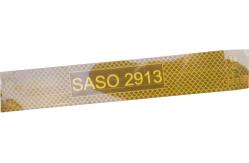 China SASO 2913 Adhesive Retro Reflective Conspicuity Tape For Truck supplier