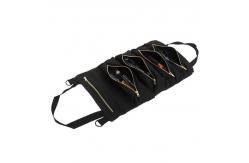 China Multi Purpose Wrench Screwdriver Roll Pouch Hanging Tool Zipper Pouches supplier