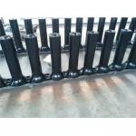 Wear Resistant Rubber Coated Belt Tracking Roller 165mm Diameter for sale