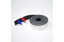 China SGS Custom Flexible Magnetic Tape Strips With Adhesive High Density supplier