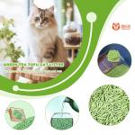 Bacteriostatic Pet Tofu Cat Litter Fast Deodorizing Toilet Flushing Cat Litter