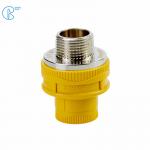 Environment Friendly PPR Pipe Socket Coupling Fitting With Metal Thread for sale