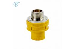 China Environment Friendly PPR Pipe Socket Coupling Fitting With Metal Thread supplier