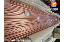 China JIS H3300 C1220T Seamless Copper Alloy Tube For HVAC systems supplier