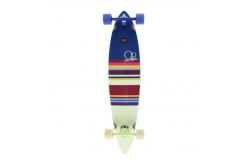 China Ocean Pacific Swell Navy / Off-White Longboard Complete Skateboard - 8.75 x 40 supplier