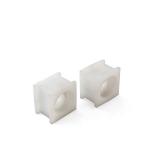 Customized Plastic Bearing Block Pellets Of Glass Washing Machine Parts for sale