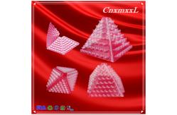 China 7 Layer Thin 1mm Plastic Macaron Packaging Pyramid Mini Macaron Stand supplier