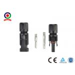 Sunlight Resistant  PV Connectors PC Material High Voltage Carrying Capacity for sale