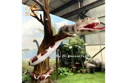 China Lifelike Robotic Animatronics Snack Customized Size For Zoo Park supplier