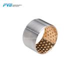 CuSn10Pb10 Copper Alloy Bimetal Bushing Carbon Steel Back Bimetal Bearing for sale