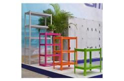 China Home Easy Assemble Multi Level Metal Shoe Rack supplier