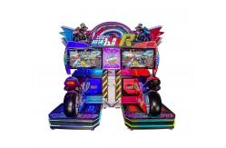 China Speed R Double Players Motorcycle Arcade Game Machine Coin Operation supplier