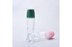 China 65ml Empty Deodorant Roller Bottles With Plastic Roller Ball supplier