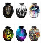 Men's Digital Print Sweatshirts Tye Dye Luxury Print Hoodies apparel Hoodie for sale