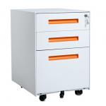 Commercial Steel Office mobile under desk pedestal KD Structure for sale