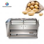 1500KG/H Sweet potato cleaning and peeling machine manufacturers supply brush peeling cleaning machine for sale
