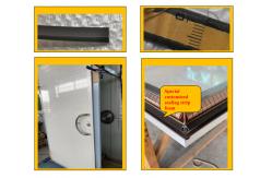 China 14khz Rf Shielded Doors Emc Mri Shielding Room Accessory Copper supplier