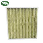 Folded Plate Pocket Air Filter F8 Medium Efficiency For Primary Filtration System for sale