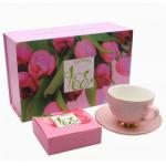 Custom Logo Printed Cardboard Tea Boxes Handmade Tea Set Gift Box