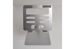China Vertical Adjustable Height T3 Aluminum Laptop Stand PVDF Finish For Desk Top supplier
