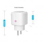 240V Home Use White WiFi Smart Socket High Safety With ISO9001