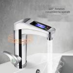 120 Degree Rotating Kitchen Sink Basin Tap , ABS 3500W Instant Hot Cold Water Tap for sale