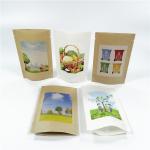 Kraft Paper MOPP VMPET Stand Up  Bags 18x26cm for sale