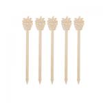 Bamboo Nature Food Grape Fruit Picks For Bar Catering Evernt for sale
