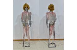 China Animatronic Electric Ghost Haunted House Props Halloween Zombie For Theme Park supplier