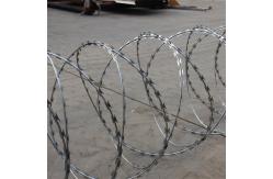China Rust Resistance Hot Galvanized Razor Wire 2.5mm Concertina Wire Mesh supplier