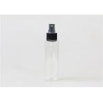 PET plastic spray bottle 100ML cosmetic spray packaging container with sprayer pump for sale