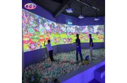 China 3800 Lumens Throwing Wall Projection Games 1024*768 Shape Adjustable supplier