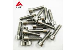 China Titanium Socket Allen Head Cap Screws CNC Finished Gr2 DIN 912 M8 supplier