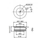 AC Controllers Phase Control Thyristors Metal With Ceramic Insulator