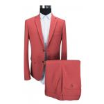 Red 2 Piece Suit Dusty Red Color Many Situations Custom Size 42-62 for sale